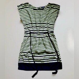 BeBop Yellow and Black Striped Women’s Dress